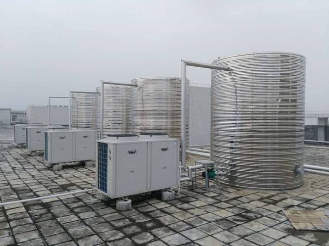 中山樂美達空氣能熱水工程